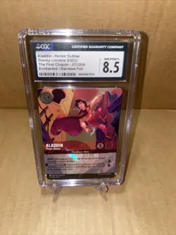 Disney Lorcana: Aladdin Heroic Outlaw Enchanted 211/204 CGC 8.5 - Image 1