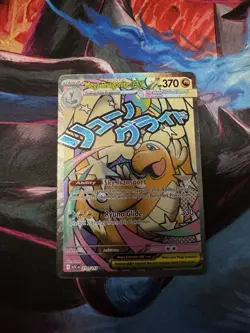 271/217 Mega Dragonite Ex Pokemon Card Ultra Rare Holo Full Art Mint - Image 1