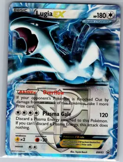 Lugia EX (Team Plasma) BW83 Black and White Promos - Pokemon Card - NM - Image 1