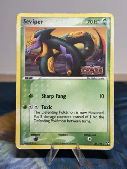 Seviper 23/108 Ex Power Keepers Reverse Holo Rare Stamped Pokemon TCG Card HP - Image 1