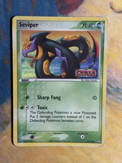 Seviper 23/108 Ex Power Keepers Reverse Holo Rare Stamped Pokemon TCG Card HP - Image 2