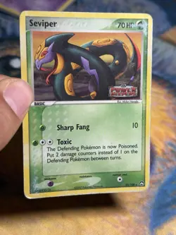 Seviper 23/108 Ex Power Keepers Reverse Holo Rare Stamped Pokemon TCG Card HP - Image 3
