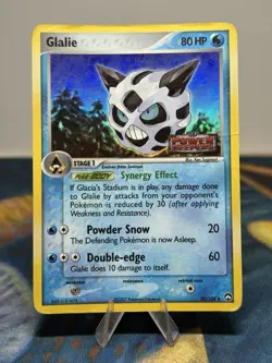 Glalie 30/108 EX Power Keepers Reverse Holo Foil Stamped Pokemon Card MP HP - Image 1