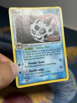 Glalie 30/108 EX Power Keepers Reverse Holo Foil Stamped Pokemon Card MP HP - Image 4