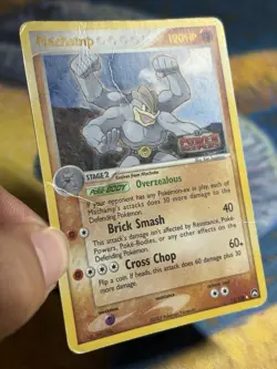 Machamp 11/108 EX Power Keepers Set Stamped Reverse Holo Rare Pokemon Card PL - Image 4