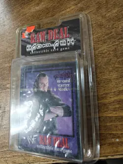 Rare Raw Deal Undertaker Phenom's Fury Edition Starter Deck Cards Comic Images - Image 2