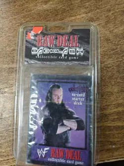 Rare Raw Deal Undertaker Phenom's Fury Edition Starter Deck Cards Comic Images - Image 3