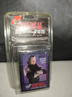 Rare Raw Deal Undertaker Phenom's Fury Edition Starter Deck Cards Comic Images - Image 4