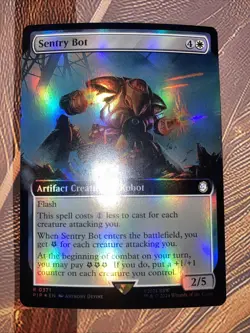 Sentry Bot (Extended Art) Universes Beyond: Fallout Foil - Image 1