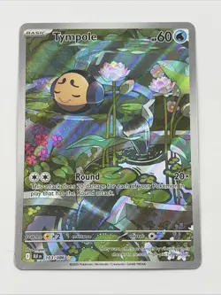 Tympole 103/086 Pokemon TCG: Scarlet & Violet Black Bolt Illustration Rare SV11B - Image 1