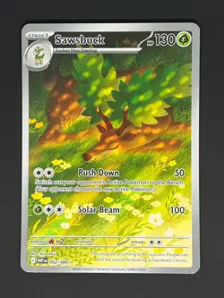 Pokemon TCG - Sawsbuck 092/086 - Illustration Rare - White Flare - Image 1