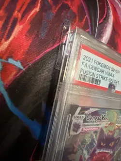 Pokemon Gengar VMAX Fusion Strike Secret Rare Full Alt Art #271 PSA 10 Gem Mint - Image 3