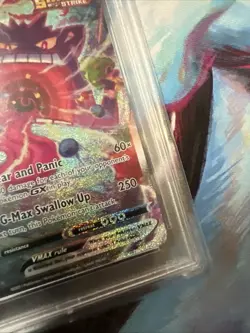 Pokemon Gengar VMAX Fusion Strike Secret Rare Full Alt Art #271 PSA 10 Gem Mint - Image 5