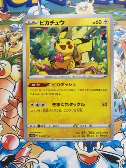 Pikachu 014/071 Common Dark Phantasma Pokemon Japanese TCG - Image 1