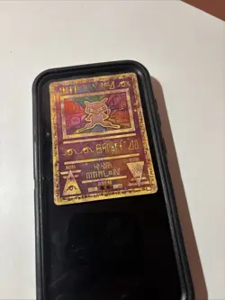Pokemon Ancient Mew Promo 2000 Pokemon Movie Promo HP Heavy Play Holo Japanese - Image 3