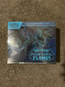 Pokemon Mega Evolution Phantasmal Flames Elite Trainer Box ETB Factory Sealed - Image 1