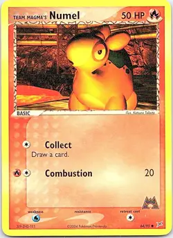 Pokemon Team Magma vs Team Aqua Team Magma's Numel - Image 1