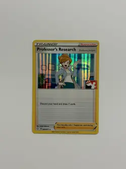 Professor's Research 060/072 Pokemon Prize Pack Shining Fates Line Holo NM B - Image 1