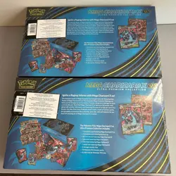 2x Pokemon Phantasmal Flames Mega Charizard EX UPC Ultra Premium Collection - Image 2
