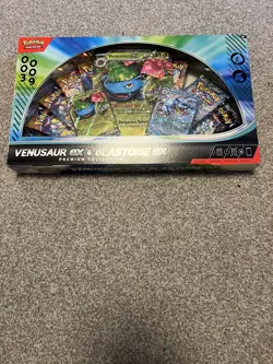 Pokemon Blastoise and venusaur ex premium collection factory sealed - Image 1