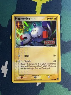 Magnemite 54/108 EX Power Keepers Reverse Holo Common Pokemon Stamped 2007 MP - Image 2