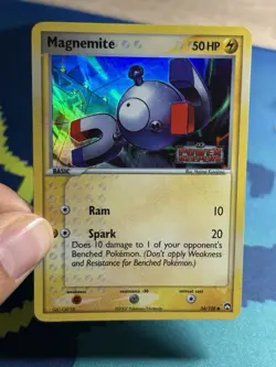Magnemite 54/108 EX Power Keepers Reverse Holo Common Pokemon Stamped 2007 MP - Image 3