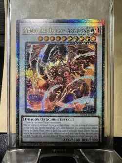 Yu-Gi-Oh! Tyrant Red Dragon Archfiend MP24-EN043 Quarter Century Rare - Image 1