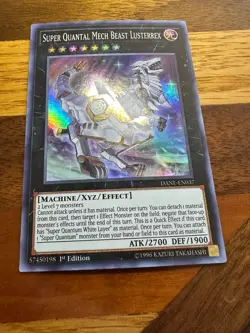 Super Quantal Mech Beast Lusterrex DANE-EN037 1st Edition Super Rare PL + BONUS - Image 1