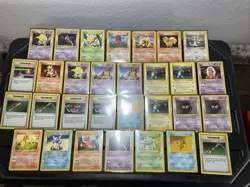 (30) Pokemon Card ALL VTG Lot Cards 1999 Rare ALL SHADOWLESS! CHARMANDER MAGMAR - Image 1