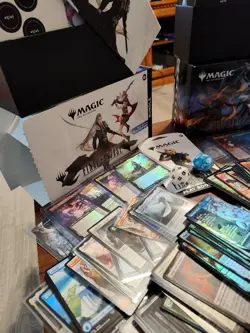 260+ card Magic Final Fantasy Bundle Lot, Rinoa, Kefka, 2 D20, Both Bundle Boxes - Image 4