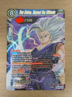 Son Gohan Beast Serial Number English BT19-152 SCR Secret Dragon Ball Card - Image 1