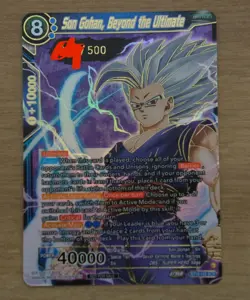 Son Gohan Beast Serial Number English BT19-152 SCR Secret Dragon Ball Card - Image 3