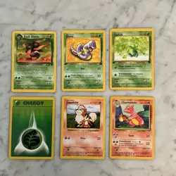 Pokemon Card Lot 1999 WOTC 50 Different Cards Lots Of 1st Edition Or Uncommon NM - Image 2