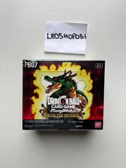Dragon Ball Card Game Wish for Shenron FB-07 24 Boosters Box - ENG - Image 1
