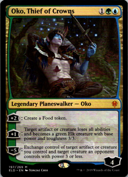 Oko, Thief of Crowns #197 || MTG - Throne of Eldraine || 2019 - Image 1