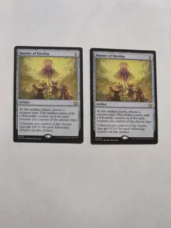 2x Banner Of Kinship - Foundations - Near Mint - Magic the Gathering - Image 1