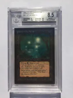 BGS 8.5 | Will-O-The-Wisp | MtG Collectors International Ed | [8, 8.5, 9.5, 9.5] - Image 1