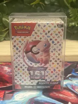 Pokemon TCG Scarlet & Violet 151 Booster Bundle New & Sealed With Protector - Image 1