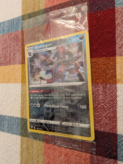 Hydreigon - 110/189 (Thank You Stamp) - Pokemon Darkness Ablaze Rev Holo Sealed - Image 2