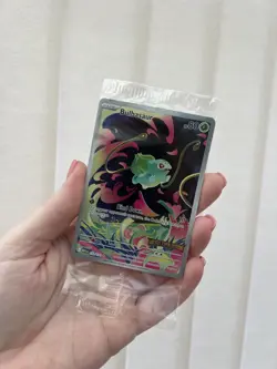 Pokemon SEALED Bulbasaur 133/132 Mega Evolution Box Topper Stamped Promo - Image 1