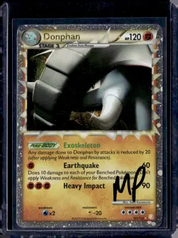 Donphan Prime 107/123 Heartgold & Soulsilver Holo 2010 (MP) / Pokemon TCG - Image 1