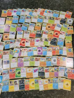 Pokemon Card Lot Of 125 2021 And 2022 Nintendo Random Lot stage 1 stage 2 basic - Image 1