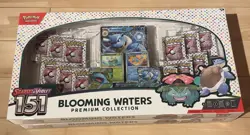 Lot of 2 Pokemon Scarlet &V 151 Blooming Waters Premium Collection-CONTENTS ONLY - Image 1
