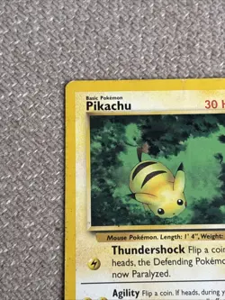Pokemon Card Black Star Promo Pikachu 27 WOTC - Image 2