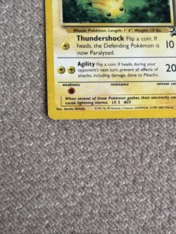 Pokemon Card Black Star Promo Pikachu 27 WOTC - Image 5