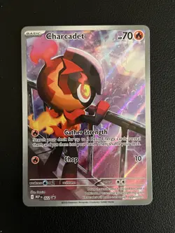 Pokemon TCG Charcadet MEP022 Phantasmal Flames ETB Promo - Image 1