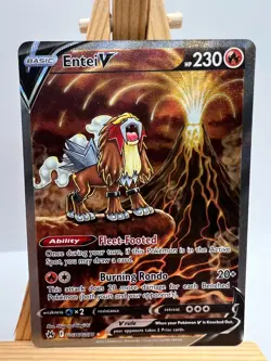 Pokemon Crown Zenith - GG36/GG70 Entei V - Galarian Gallery - NM/M - Image 1