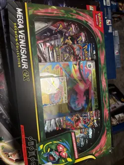 Pokemon TCG Mega Evolution - Mega Venusaur Ex Premium Collection Box - Image 1