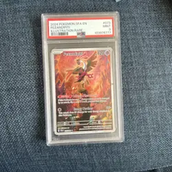2024 POKEMON SFA EN SHROUDED FABLE #092 FEZANDIPITI EX SIR PSA 9 - Image 1