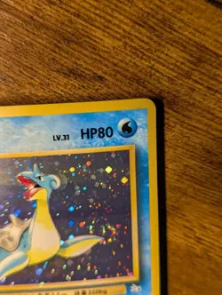 Pokemon 1996 🌊 Lapras Mystery of the Fossils Holo 🐚 NM ✨ JPN Fossil Swirl 🌀 - Image 3